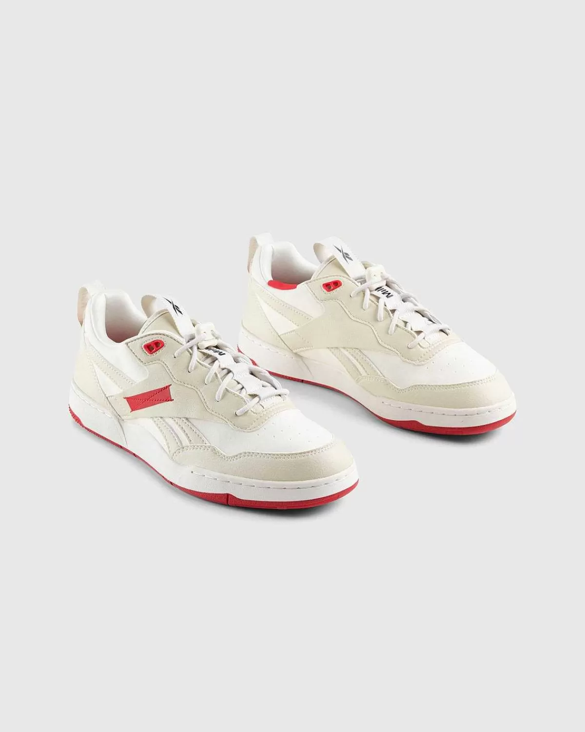 Sneakers>Reebok Bb 4000 Ii Vegan Vintage Chalk/Vector Red/Core Black