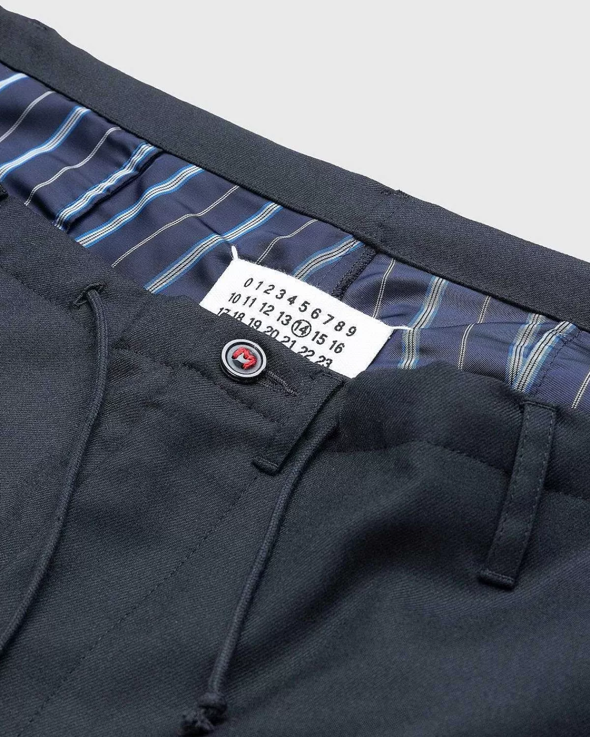 Bukser>Maison Margiela Benbukser Med Snore Sort