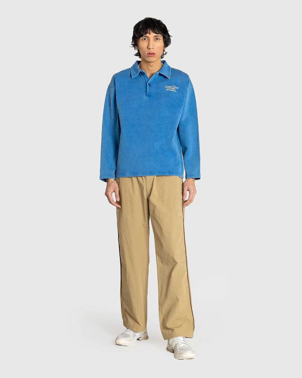 T-Shirts>Carne Bollente Carne Tours Langaermet Polo Vasket Bla