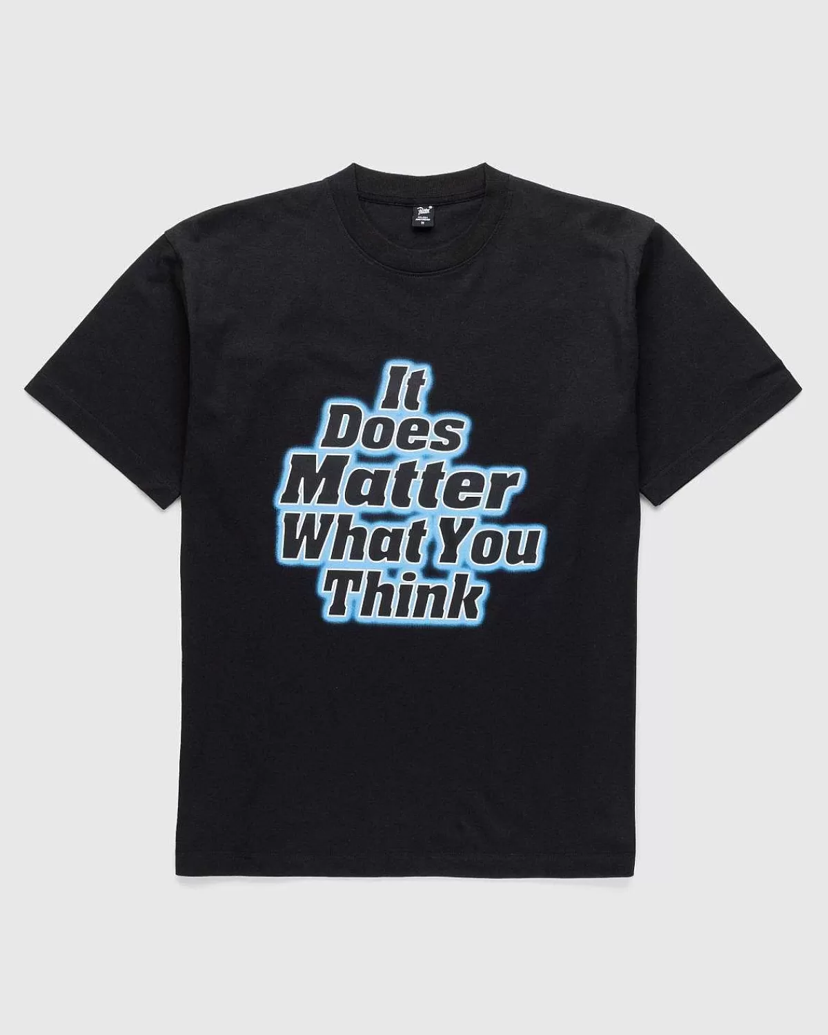 T-Shirts>Patta Det Betyder Noget, Hvad Du Synes T-Shirt Sort