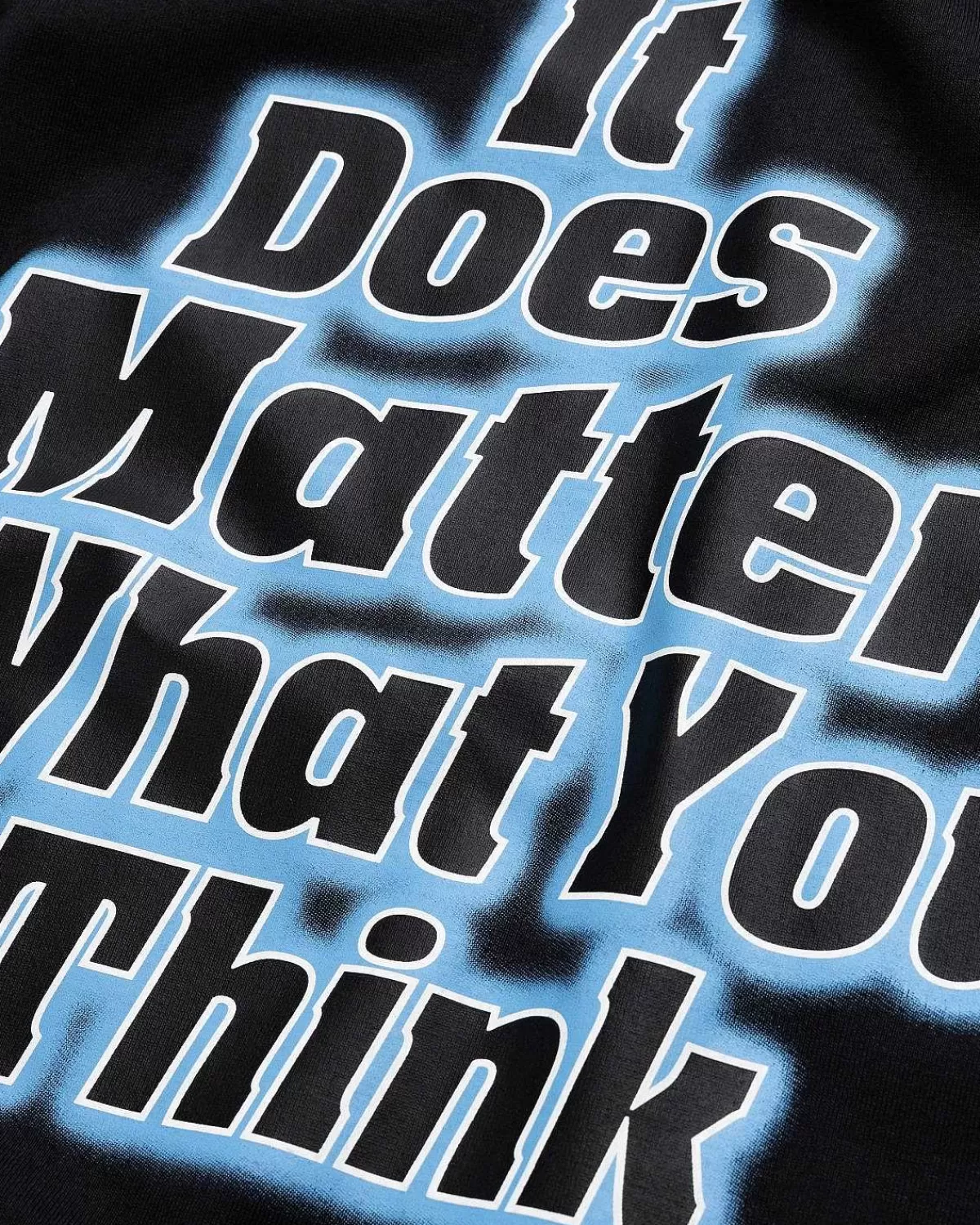 T-Shirts>Patta Det Betyder Noget, Hvad Du Synes T-Shirt Sort