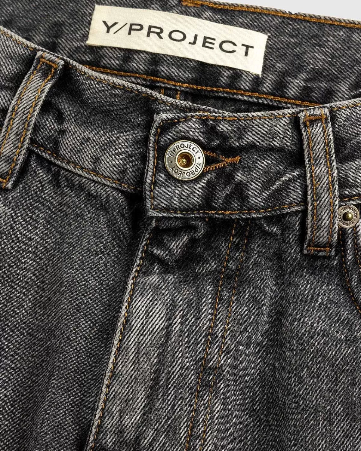 Bukser>Y/Project Evergreen Maxi Cowboy Cuff Jeans Evergreen Vintage Black