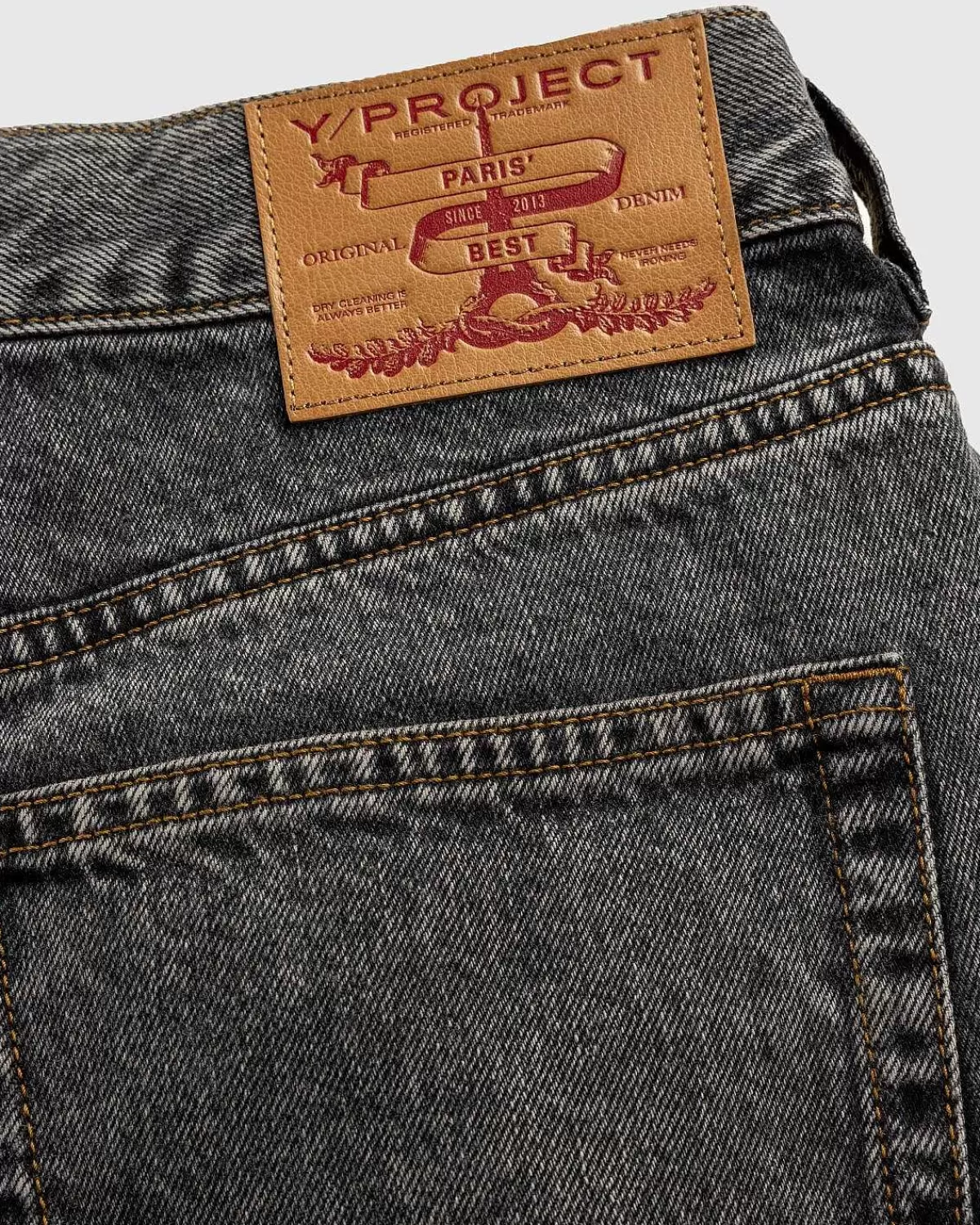 Bukser>Y/Project Evergreen Maxi Cowboy Cuff Jeans Evergreen Vintage Black