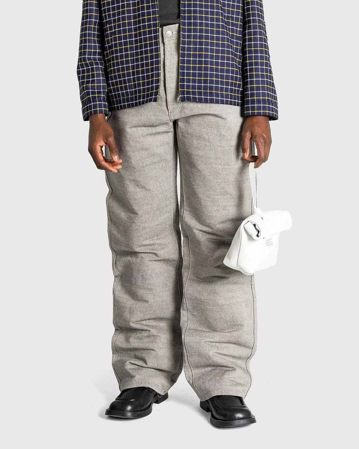 Bukser>Maison Margiela Fem-Lomme Jeans Kaviar