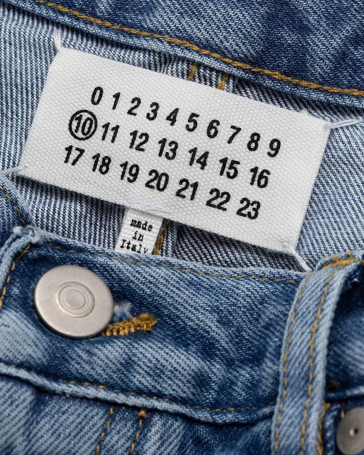 Bukser>Maison Margiela Fem-Lommers Jeans Bla