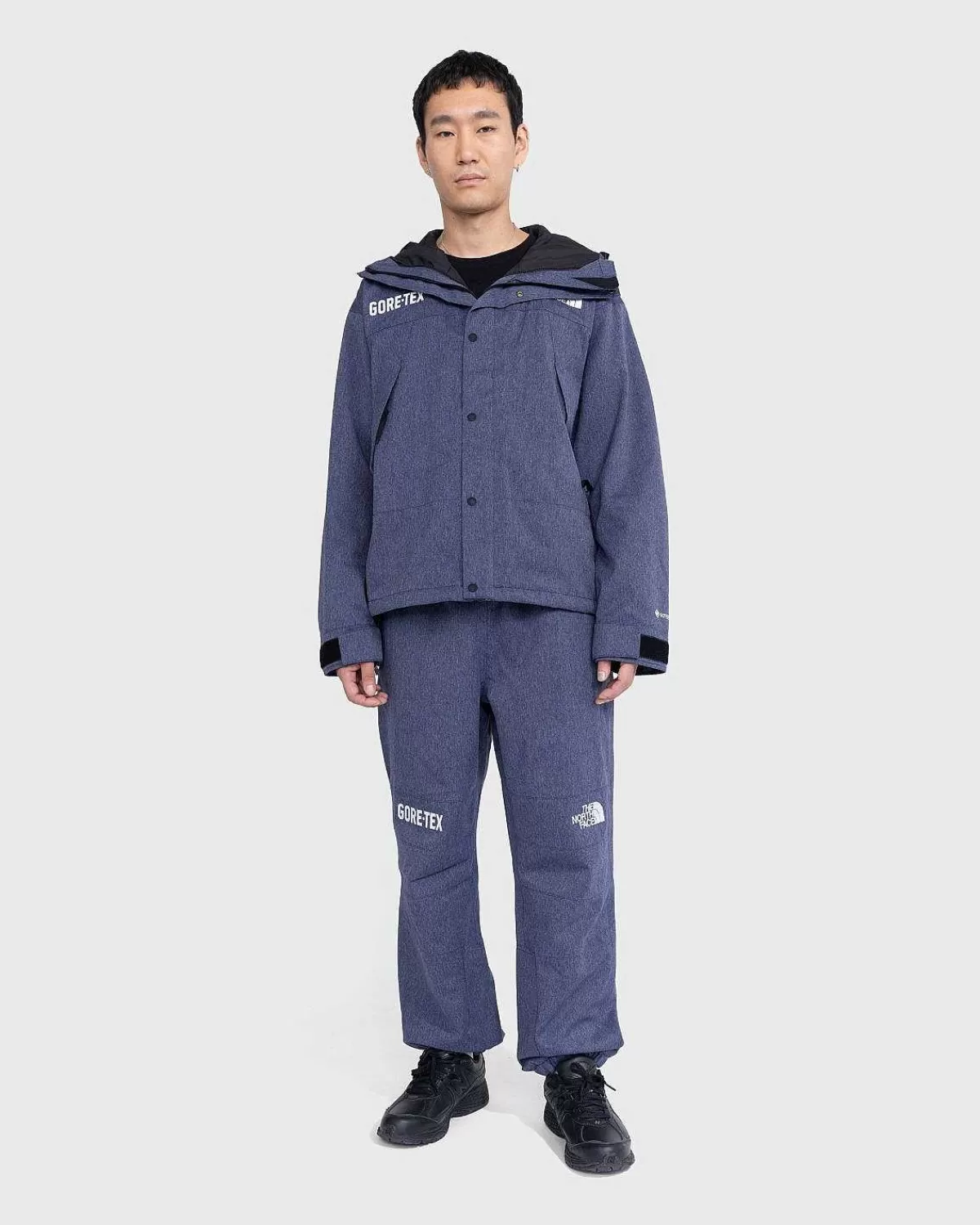 Overtøj>The North Face Gore-Tex Mountain Jacket Denim Bla/Tnf Sort