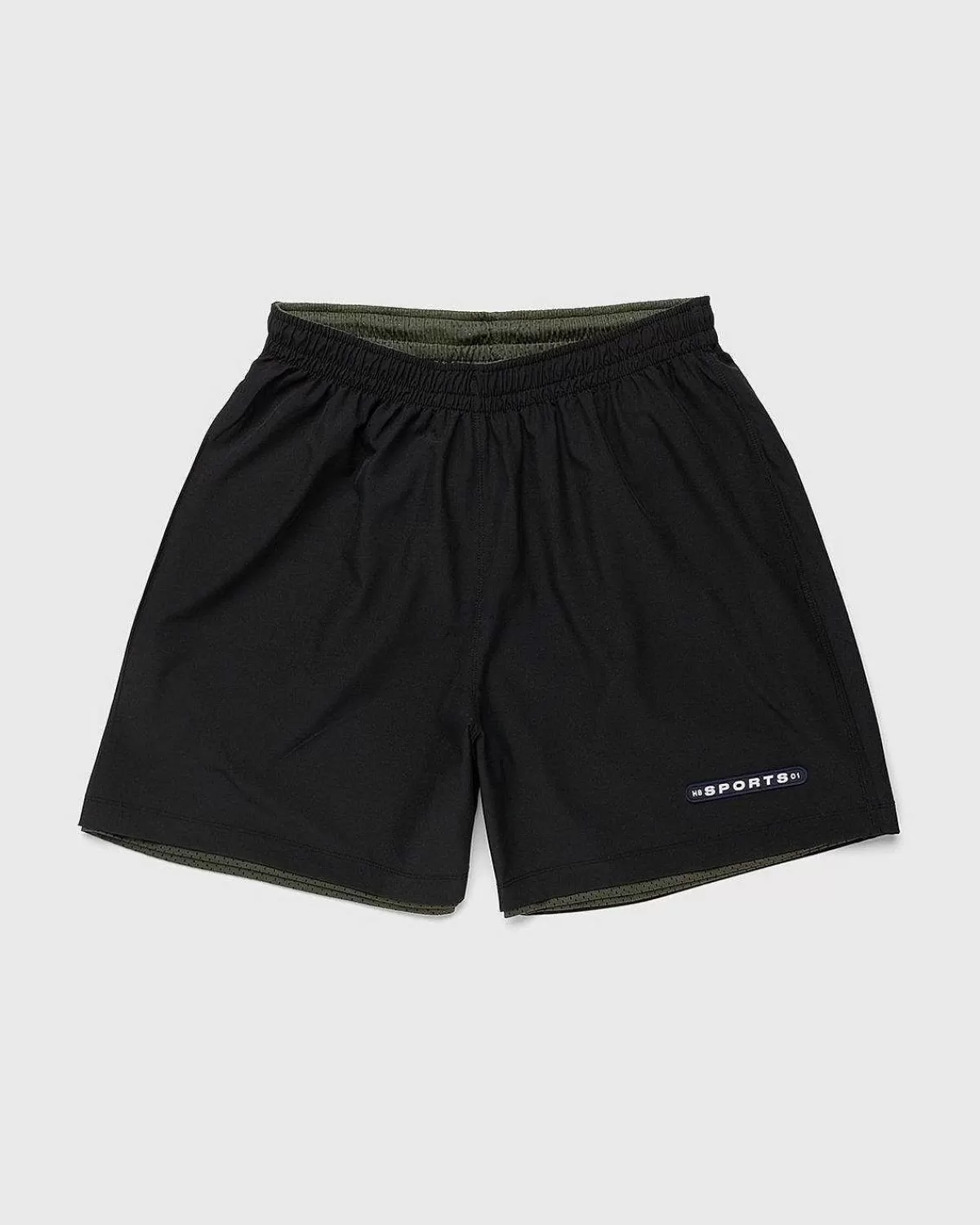 Shorts>Highsnobiety Hs Sports Reversible Mesh Shorts Sort/Khaki