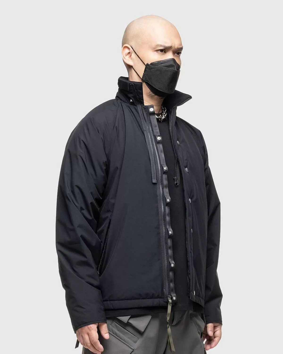 Overtøj>ACRONYM J119-Ws 2L Gore-Tex Infinium Windstopper Interops Jakke Sort