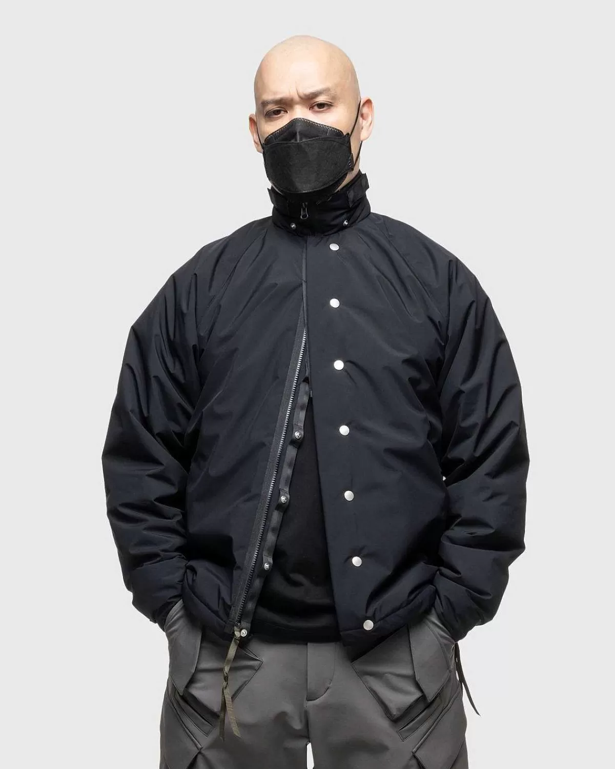 Overtøj>ACRONYM J119-Ws 2L Gore-Tex Infinium Windstopper Interops Jakke Sort