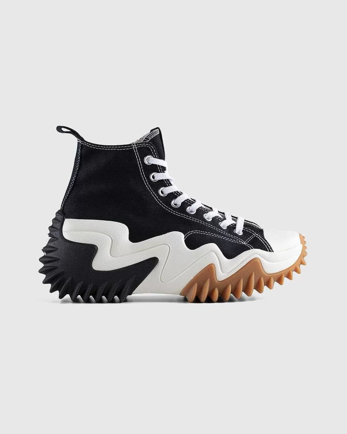 Sneakers>Converse Kor Star Motion Platform Black White Gum Honey