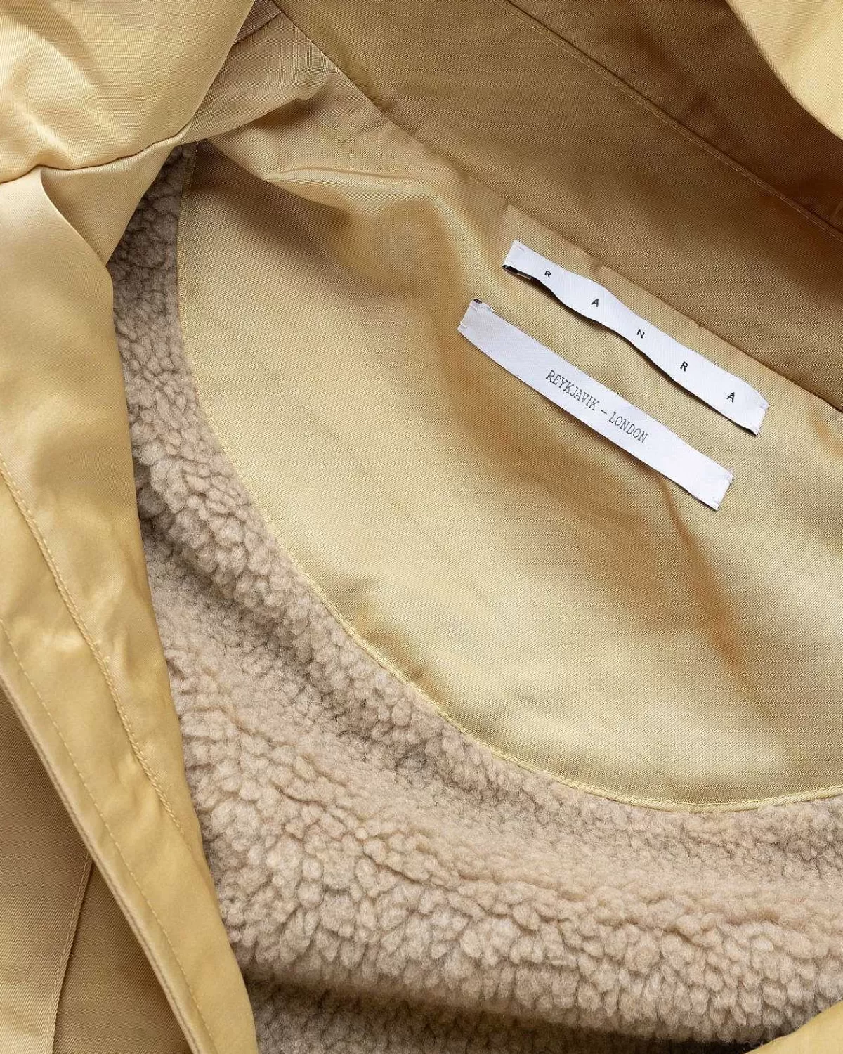 Overtøj>RANRA Liste Jakke Sand