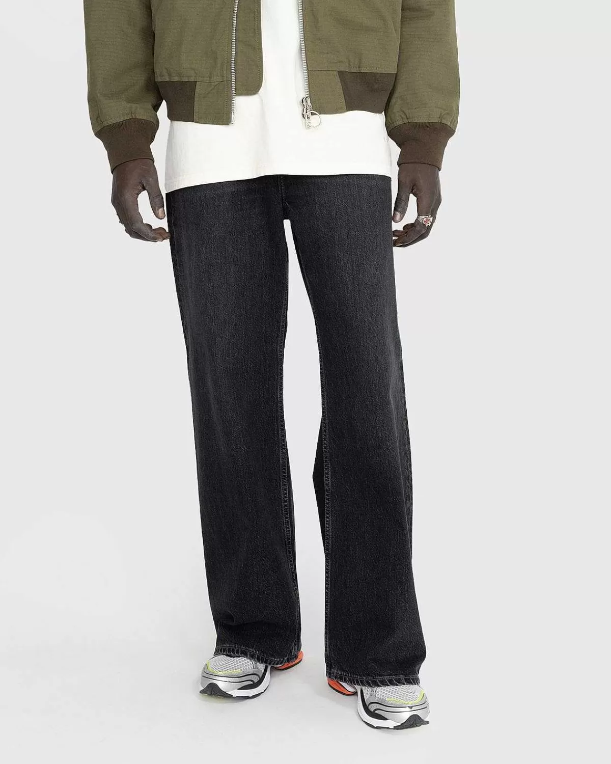 Bukser>Acne Studios Loose Fit Jeans 2021 Vintage Sort