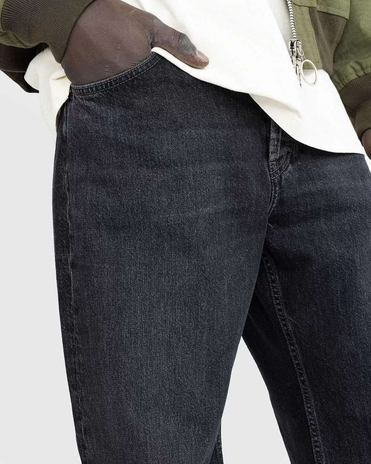 Bukser>Acne Studios Loose Fit Jeans 2021 Vintage Sort