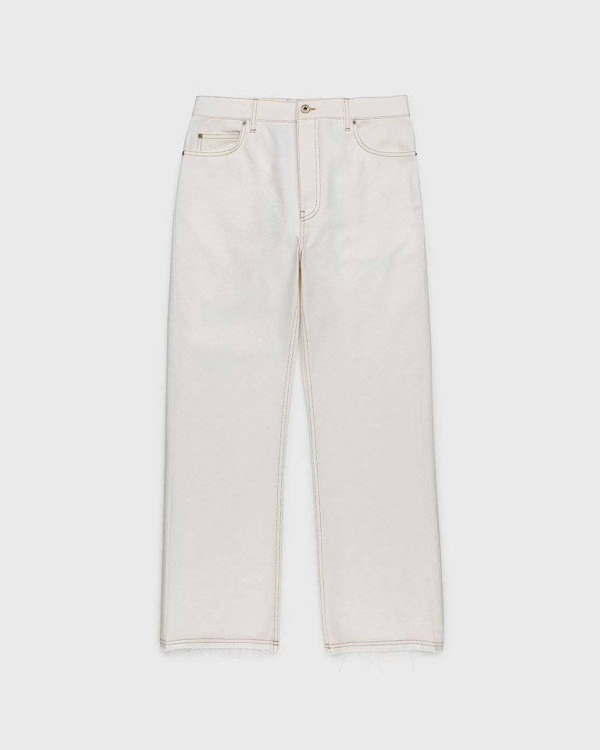 Bukser>Loewe Paula'S Ibiza Boot Cut Denim Bukser Hvid