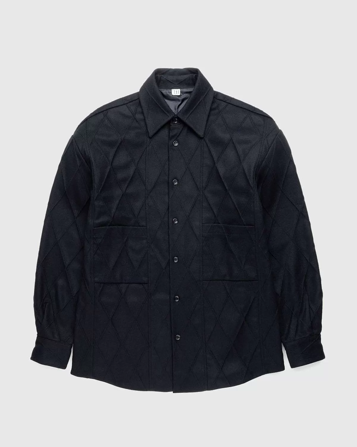 quiltet_skjortejakke_sort_1.webp Skjorter>Winnie New York Quiltet Skjortejakke Sort