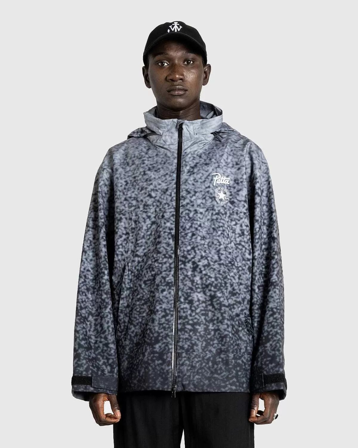 Overtøj>Converse Rain Or Shine Jakke Sort Gradient