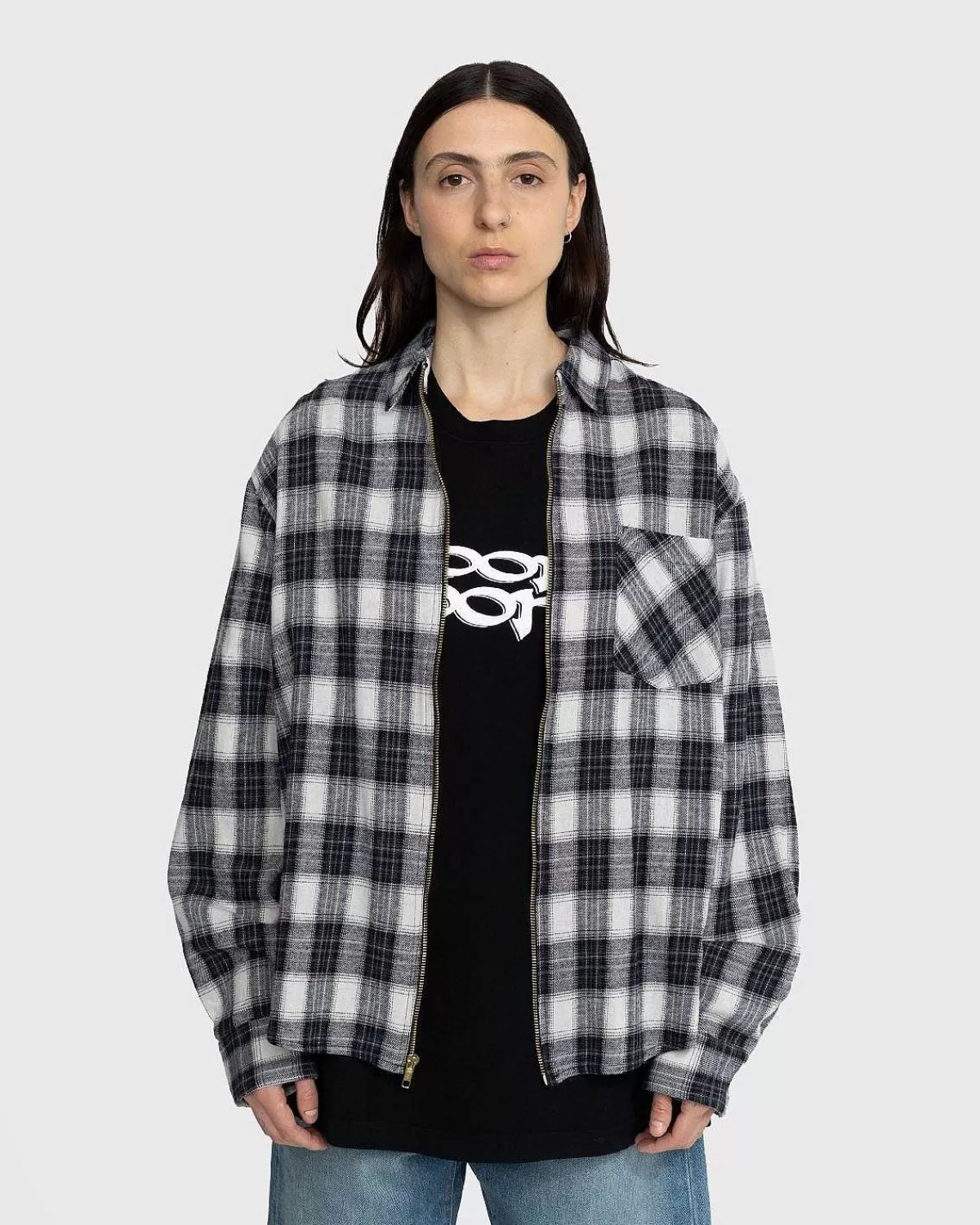 showdown_zip_shirt_bla_3.webp Skjorter>Noon Goons Showdown Zip Shirt Bla