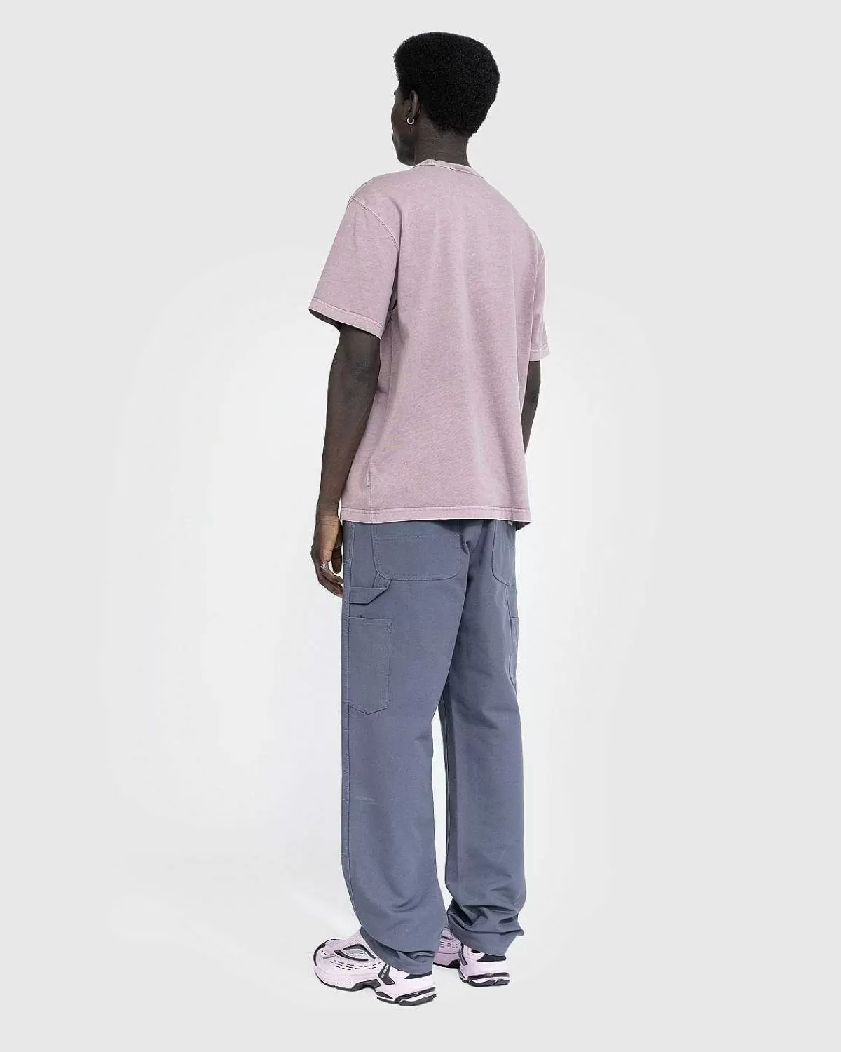 T-Shirts>Carhartt WIP S/S Taos T-Shirt Daphne/Garment-Dyed