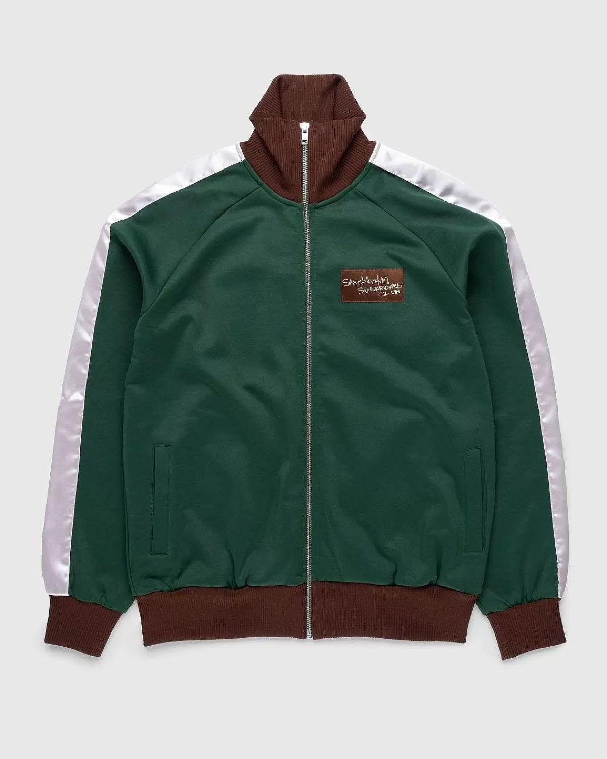 Overtøj>Stockholm Surfboard Club Track Top Fall Green