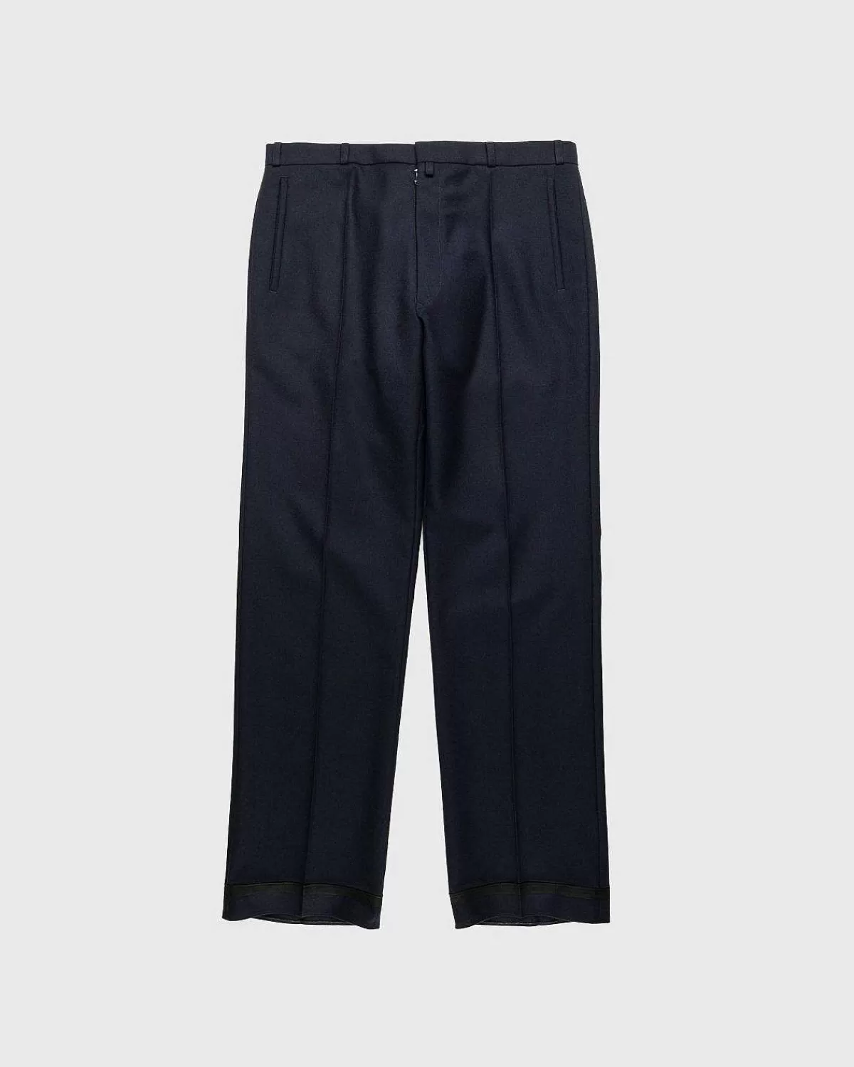 Bukser>Maison Margiela Uld Twill Bukser Navy