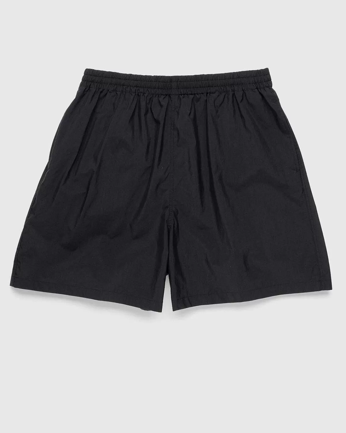 Shorts>Auralee Vasket Bomuld Nylon Vejr Easy Shorts Sort