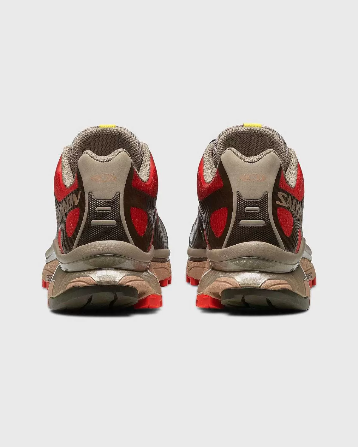 Vandre Sneakers>Salomon Xt-4 Og Wren/Vintage Khaki/Aurora Red